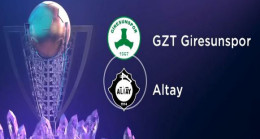 Giresunspor & Altay Karşılaşması Özet