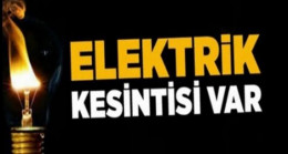 DUYURU;Zıvada Elektrik Kesintisi Var