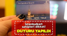 İstanbul Kart Kullananlar Dikkat Ücretli Oluyor