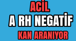 Çok ACİL  Kan Aranıyor