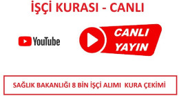 Sağlık Bakanlığı 8 Bin İşci Kurası CANLI YAYIN 2.Bölüm