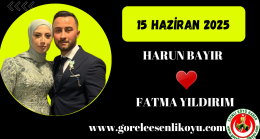 Harun Bayır & Fatma Yıldırım Çifti Evleniyor