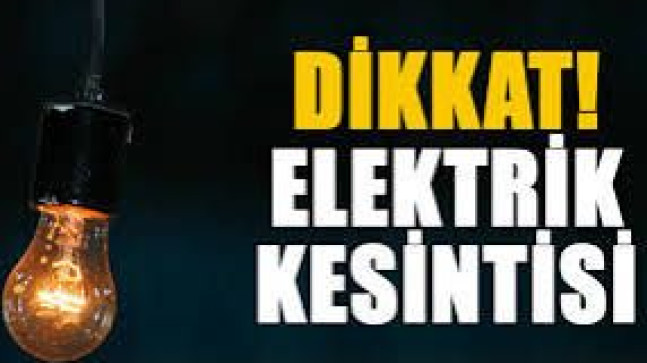 İstanbulda Elektrik Kesintisi Olacak