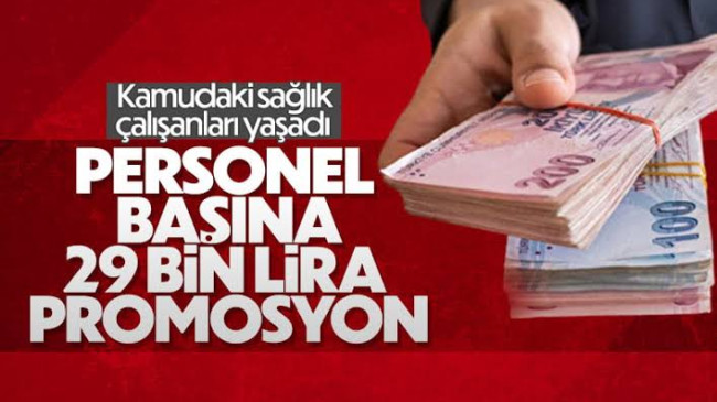 Sağlık Bakanlığı Promosyon Ücreti Belli Oldu