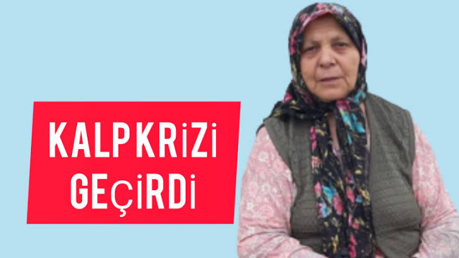 Kalp Krizi Geçirdi Hastaneye Kaldırıldı