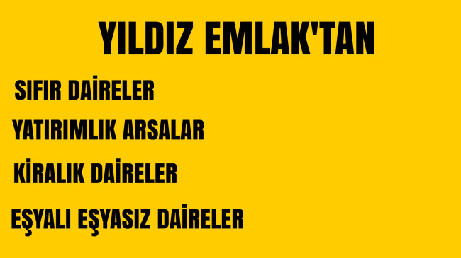 Görelede Satılık Arsalar & Eşyalı & Eşyasız Daireler