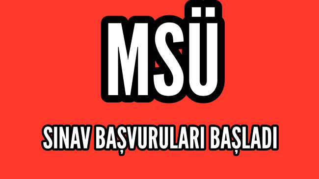 Milli Savunma Üniversite (MSÜ) Başvuruları Başladı